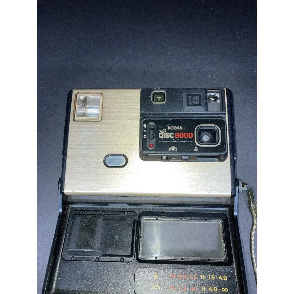 Rare 1980s Kodak disc 8000 Disc Film Camera PARTS UNIT